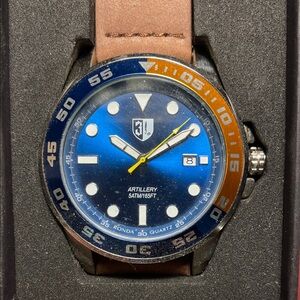 THREE LEAGUES Artillery 5ATM 165FT Watch